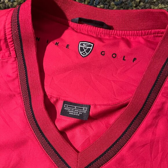 Nike Vintage Golf Red Windbreaker (L) - Picture 2 of 10
